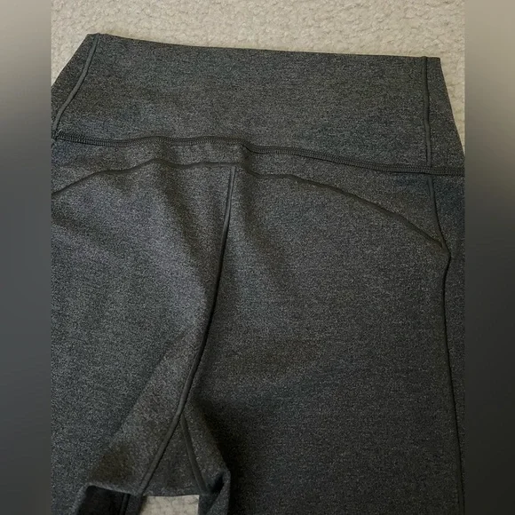 Adidas Compression Women's Leggings Sz Medium - Charcoal Gray - Picture 7 of 10